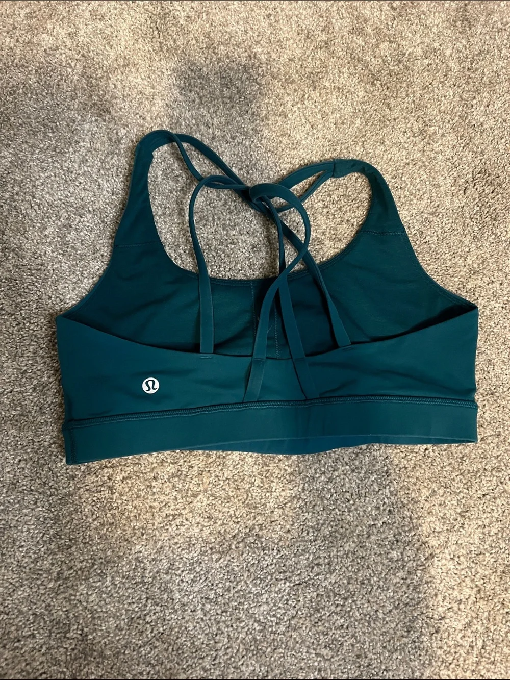 lululemon athletica Teal Strappy Sports Bra
